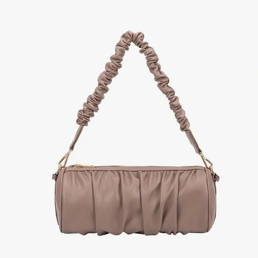 Melie Bianco Jovie Vegan Convertible Shoulder/Crossbody Bag | Taupe
