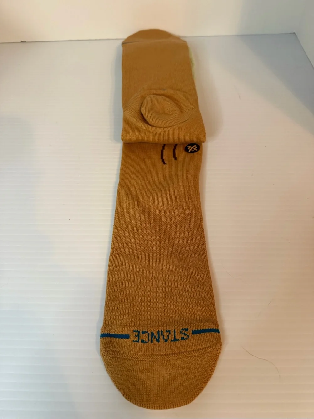 STANCE Star Wars Grogu Hungry Crew Socks sz Large (9-13) Brown Yoda Mandalorian