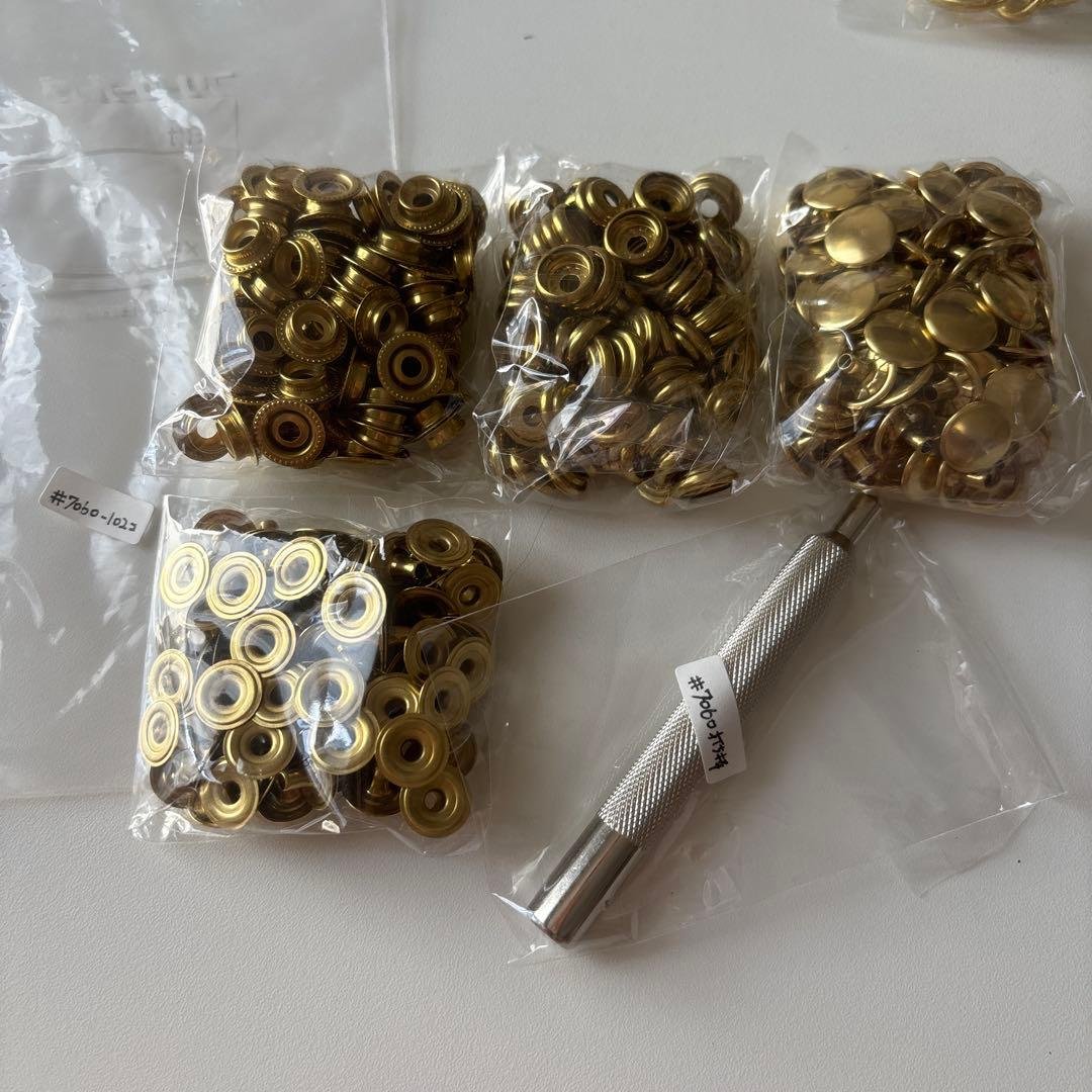 Brass Bronze Leather Crafting Supplies Bulk Lot